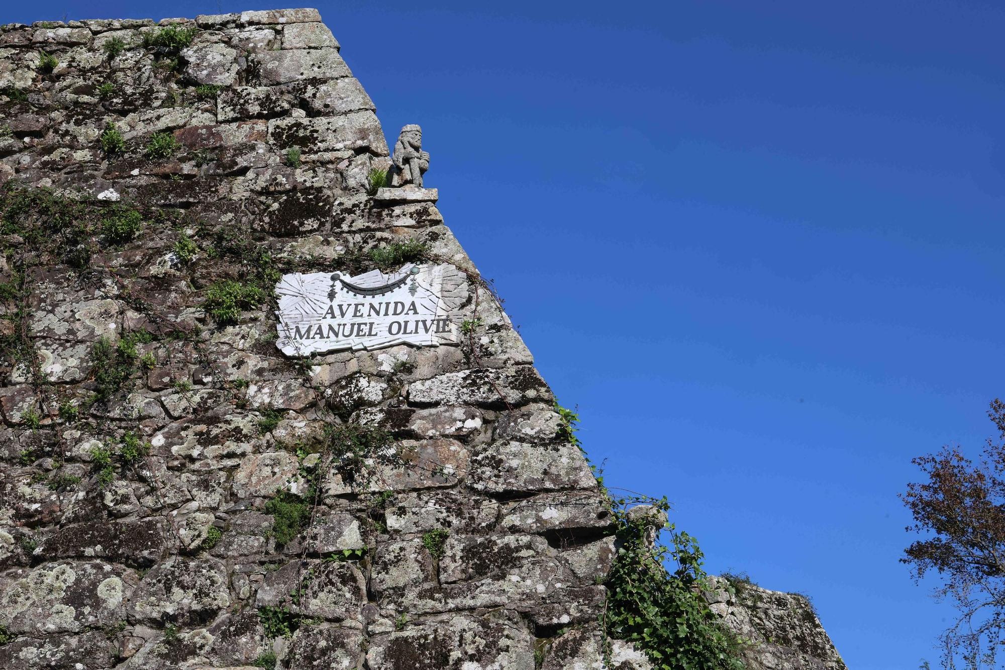 Los moradores de piedra de O Castro: una galería de arte al aire libre