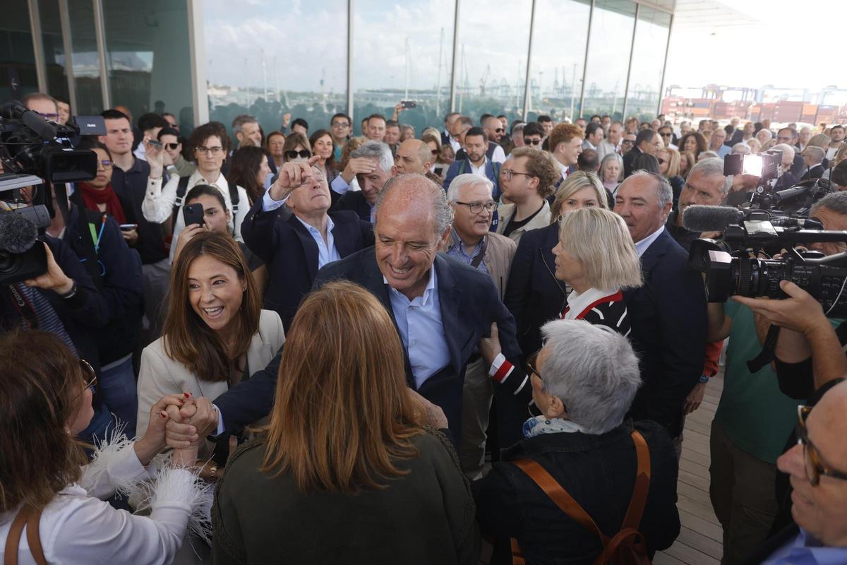 Todas las fotos del acto de Camps en el Veles e Vents