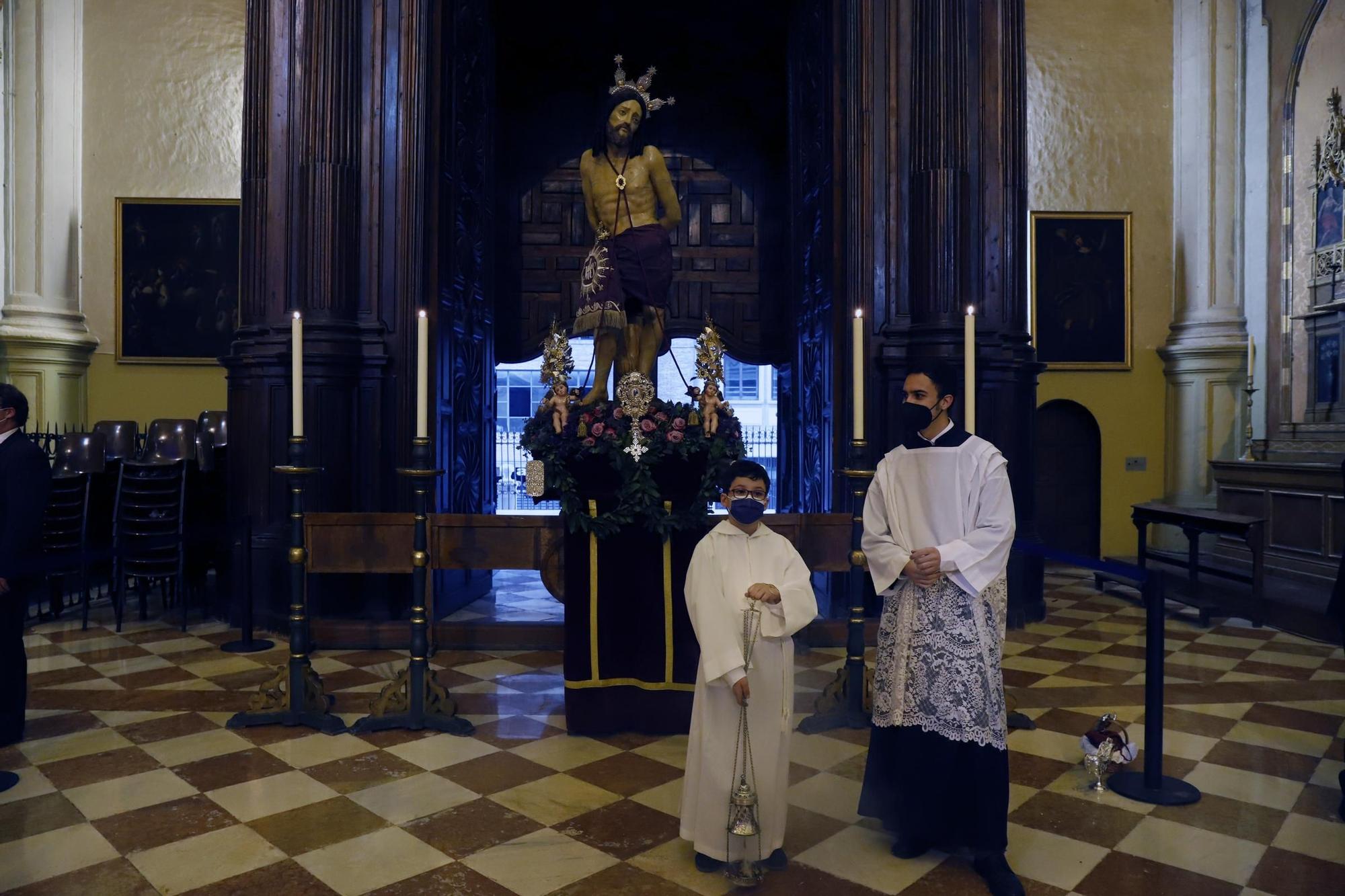 El Cristo de la Salud preside el vía crucis del primer viernes de Cuaresma en Málaga