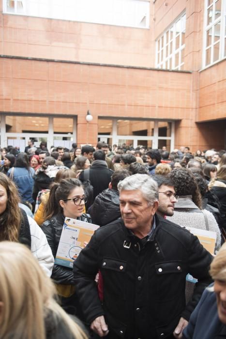 Así fue el examen del MIR en Asturias