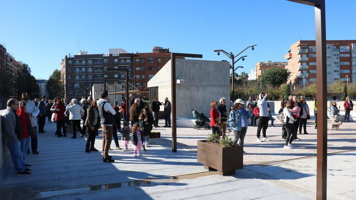 La plaza inaugurada en Quart de Poblet