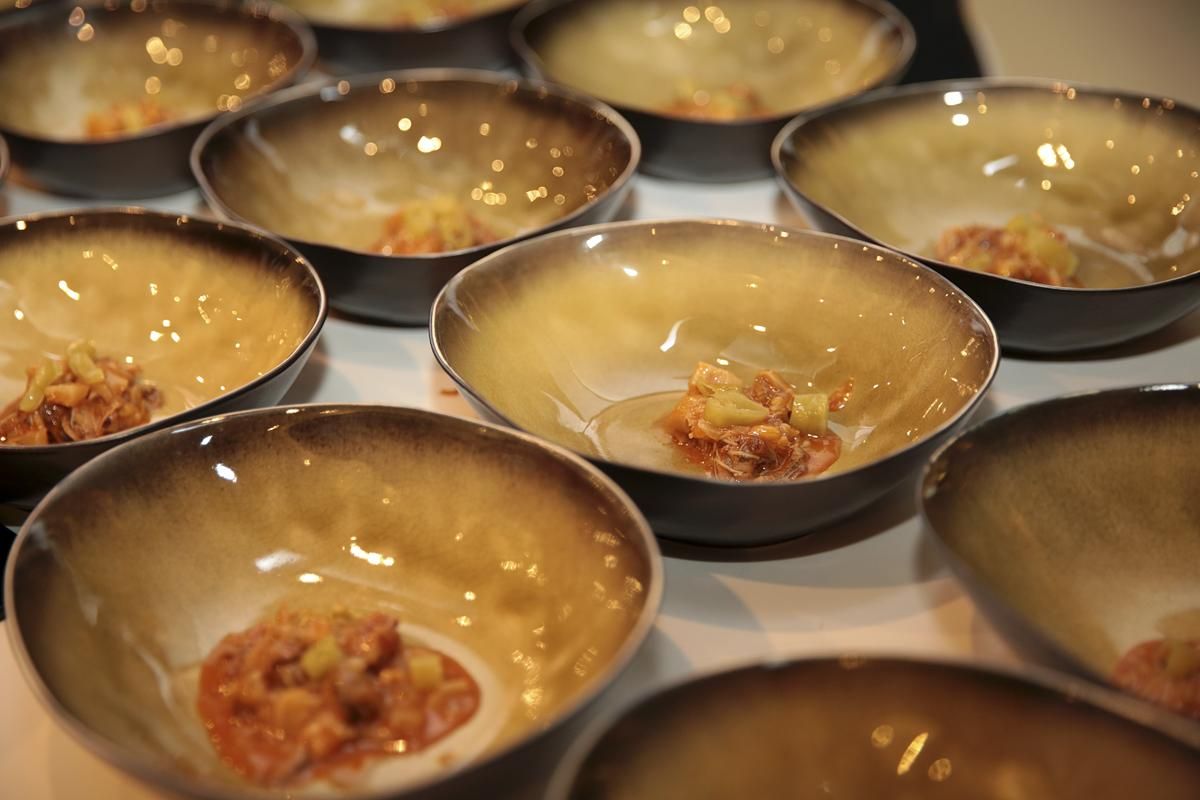 Platos elaborados por Pepe Rodríguez, de Masterchef, para Vente Privee