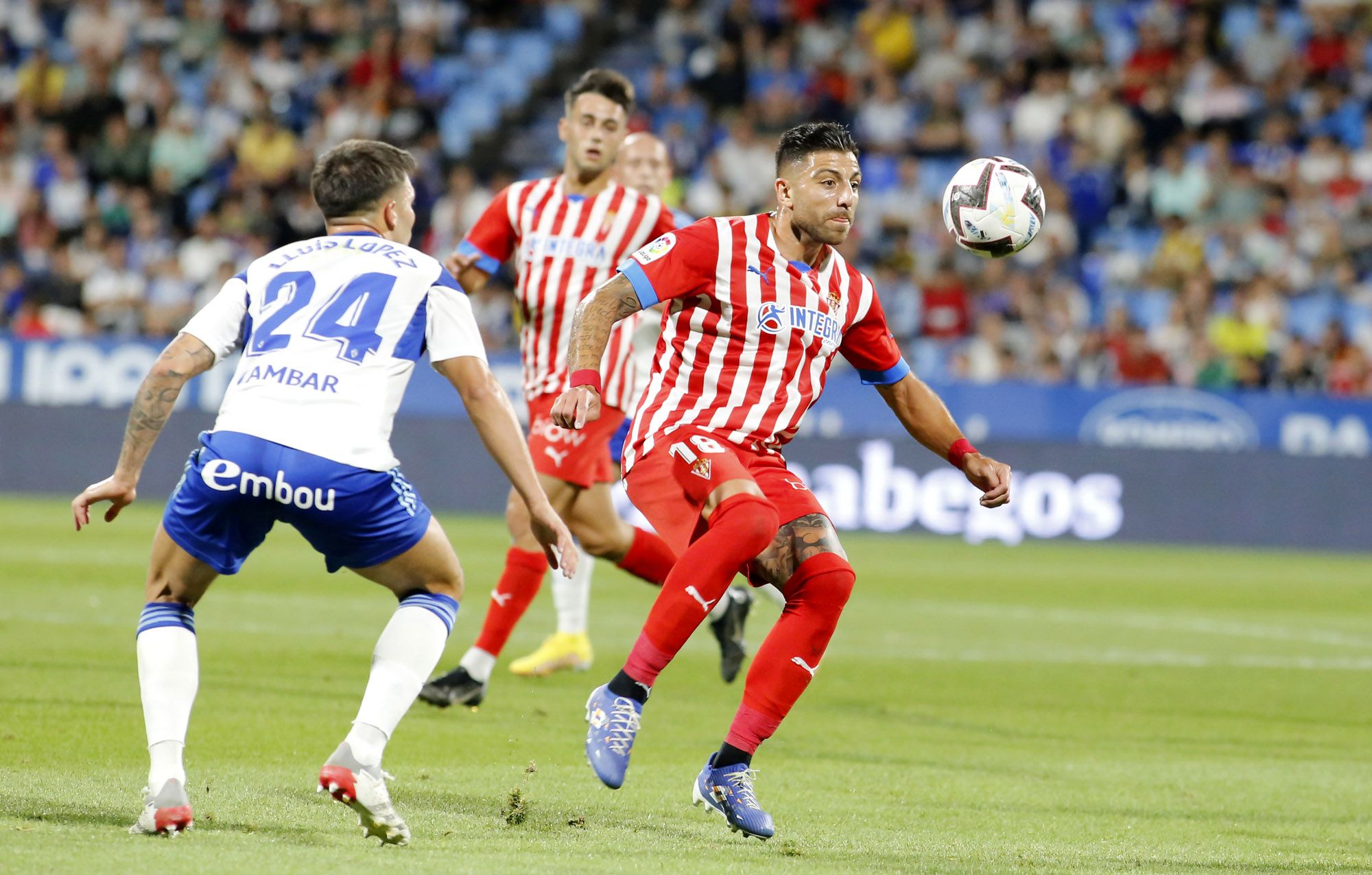 EN IMÁGENES: Así fue el partido entre el Zaragoza y el Sporting