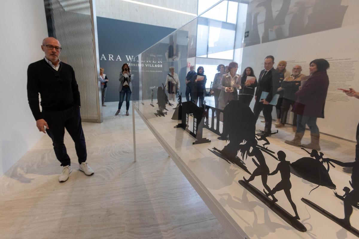 Presentación de la exposicion de la coleccion Jenkins - Romero en el MACA sobre Kara Walker