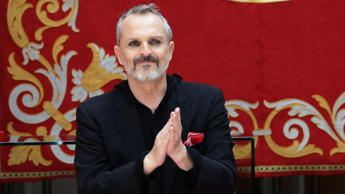 Una imagen de Miguel Bosé.