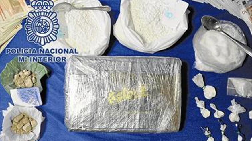 La policía detecta un aumento en  el consumo de heroína en Castellón