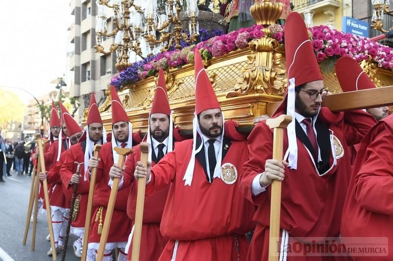 Procesión de los ''coloraos'' de Murcia