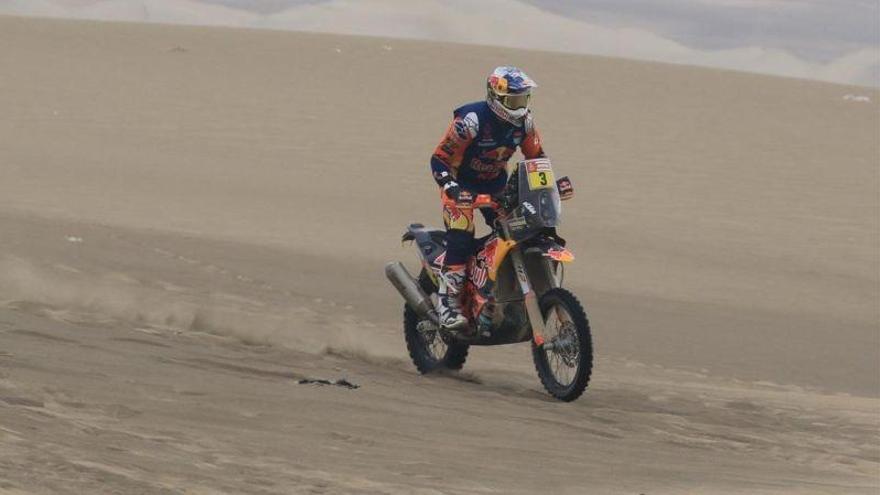 Price (KTM), nuevo líder del Dakar en motos