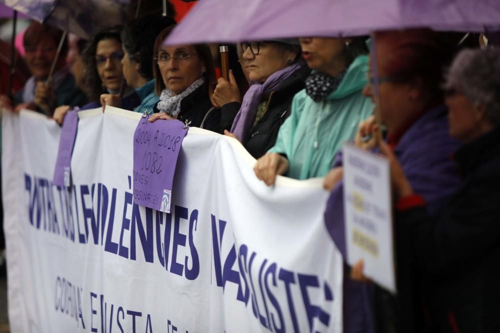 Protesta contra los feminicidios en València