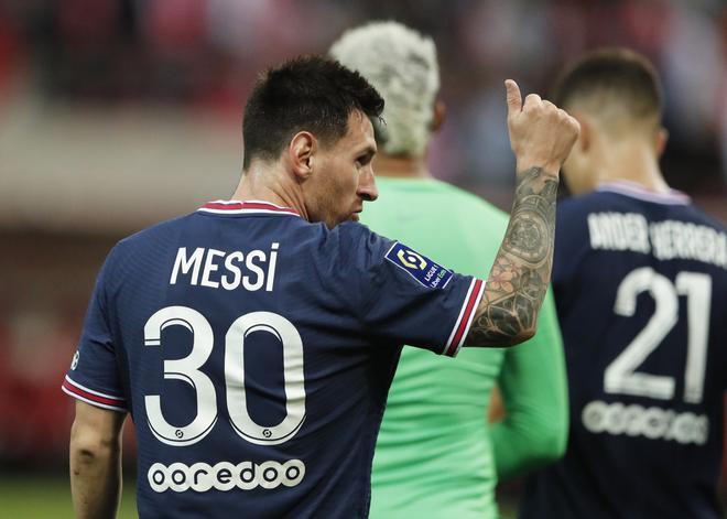 Debut de Messi en el PSG