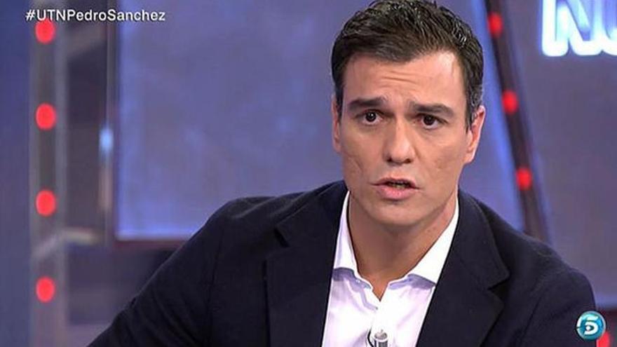 Pedro Sánchez, último invitado de &#039;Un tiempo nuevo&#039;.