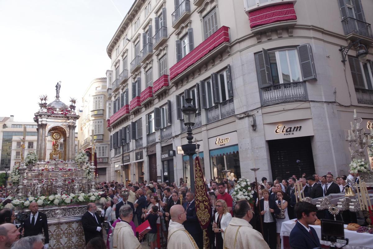 Imágenes del Corpus Christi en Málaga 2026
