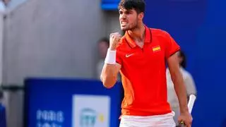 Juegos Olímpicos, tenis: Roman Safiullin - Carlos Alcaraz, en directo