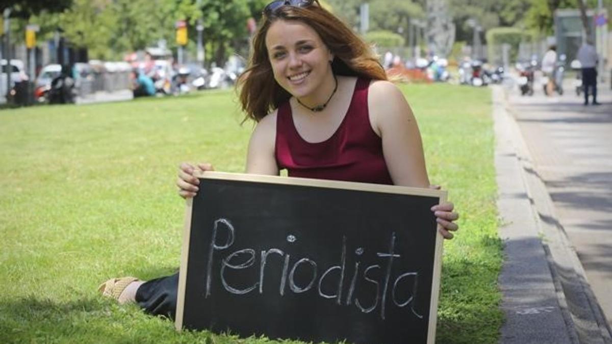 Laura Cercos  estudiante con la nota mas alta de selectividad en la provincia de Barcelona