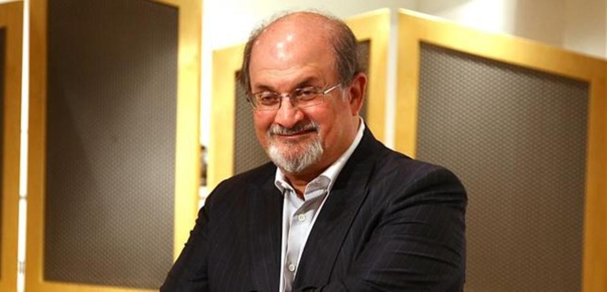 Salman Rushdie, en la presentació del seu últim llibre a Madrid.