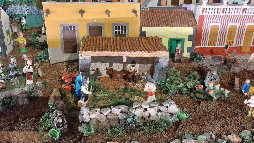 Belén Canario en la Iglesia de Santa María de Guía