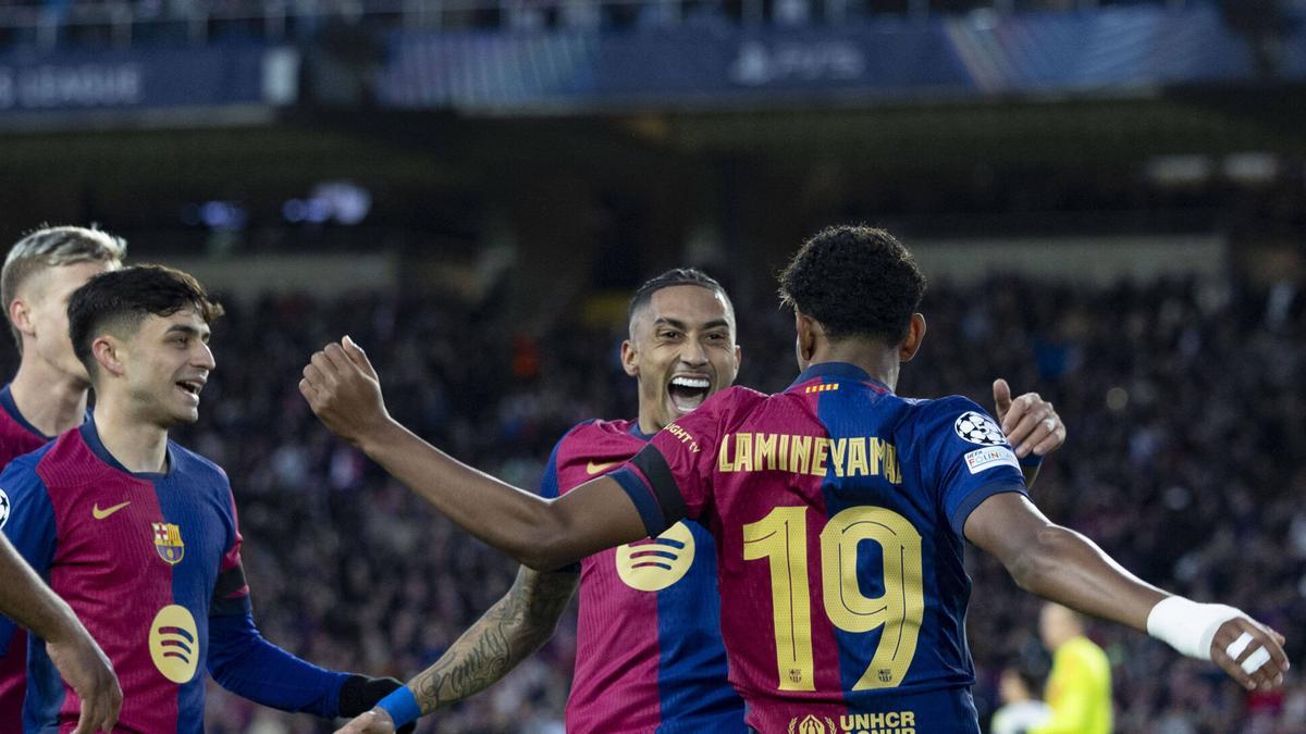 Resumen, goles y highlights del FC Barcelona 3 - 1 Benfica de la vuelta de octavos de la Champions League