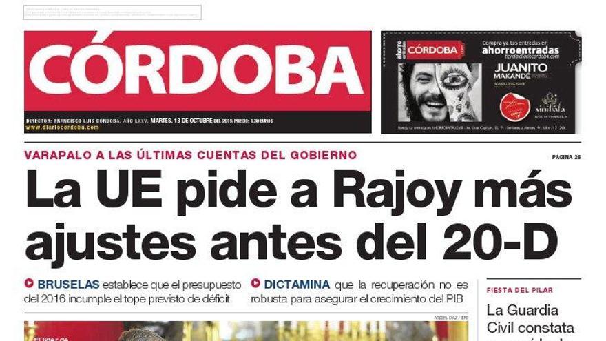 La portada de CÓRDOBA