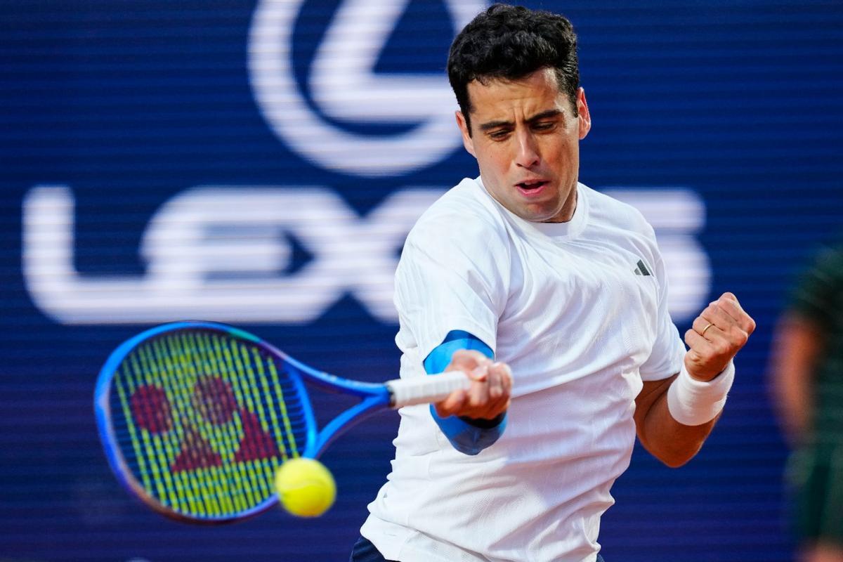 Jaume Munar en el partido del Barcelona Open Banc Sabadell-Trofeo Conde de Godó