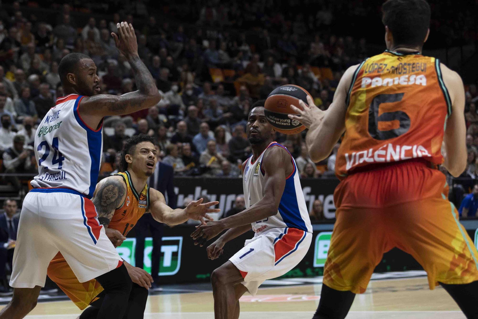 Partido Valencia Basket- Anadolu Efes