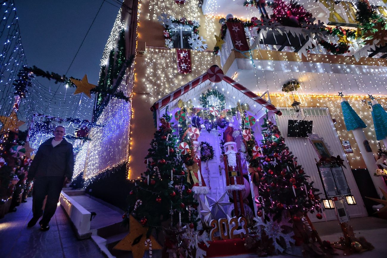 La casa más navideña de Tenerife