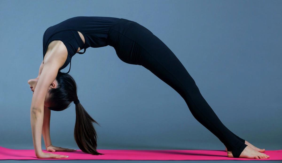 El puente es una postura ideal para fortalecer el abdomen, mejorar la circulación y estimular la digestión.