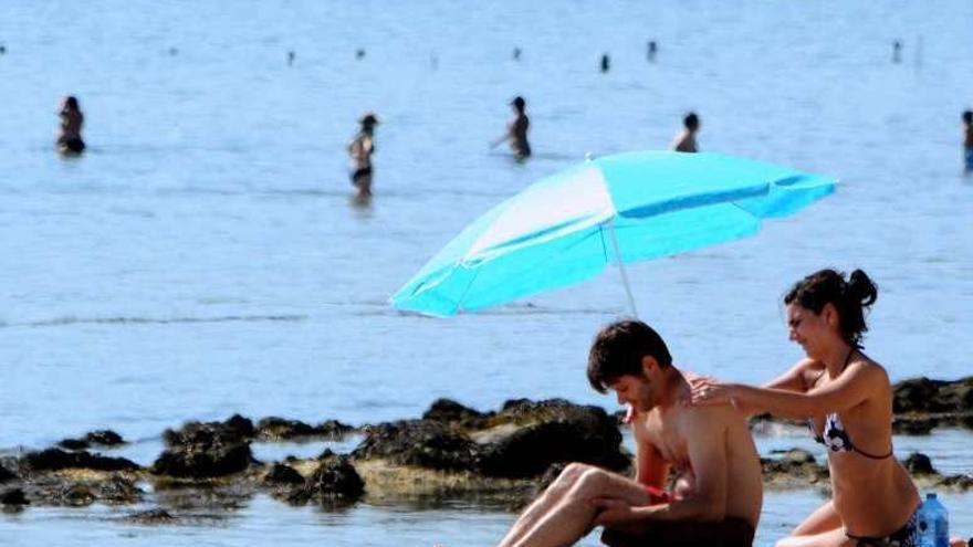 Las playas de Vilagarcía de Arousa. // Iñaki Abella