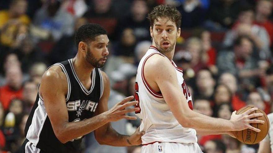 Pau Gasol celebra con otro &#039;doble-doble&#039; ante los Spurs su elección para el All Star