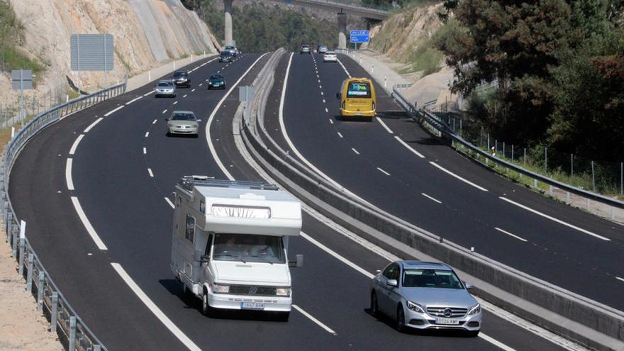 Vista de la nueva Autovía do Morrazo // Santos Álvarez