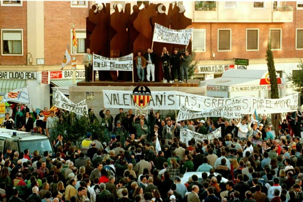 Protestas históricas de la afición del Valencia