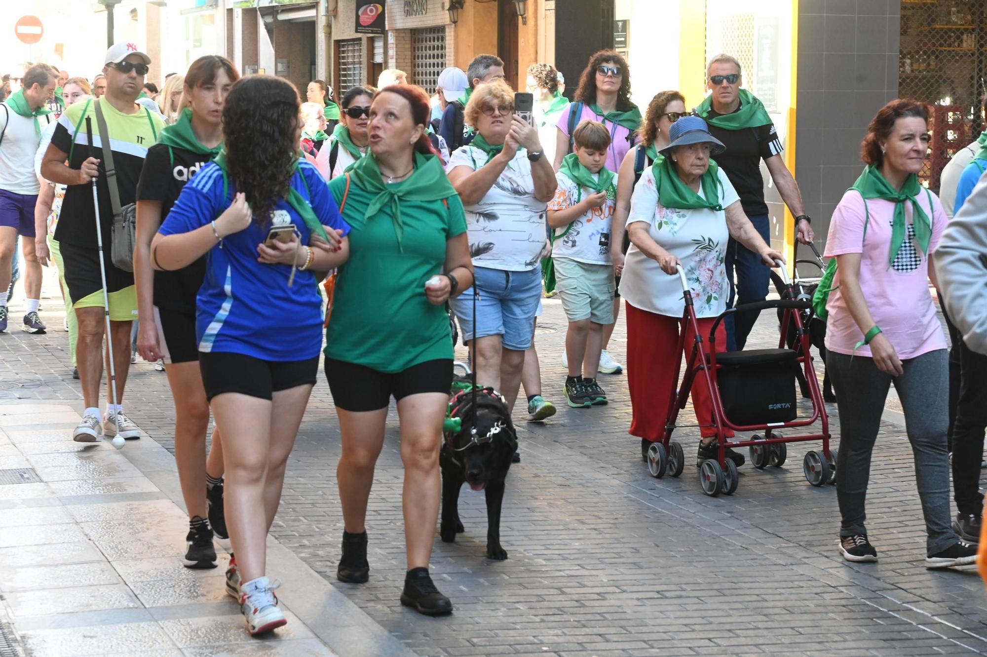 Las mejores imágenes de una romería inclusiva única en España celebrada en Castelló