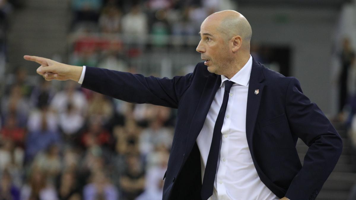 Joan Peñarroya, durante un partido de Liga Endesa