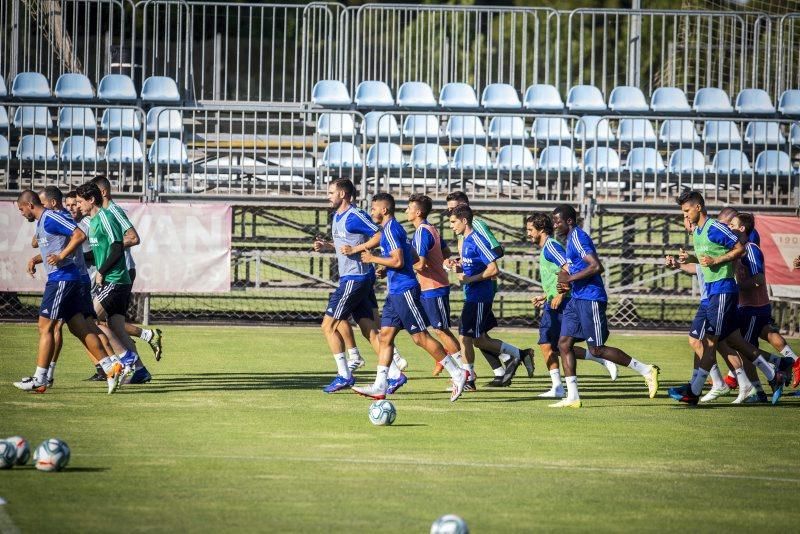 El Real Zaragoza vuelve a los entrenamientos