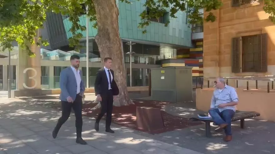 La llegada de Rohan Dennis a los juzgados