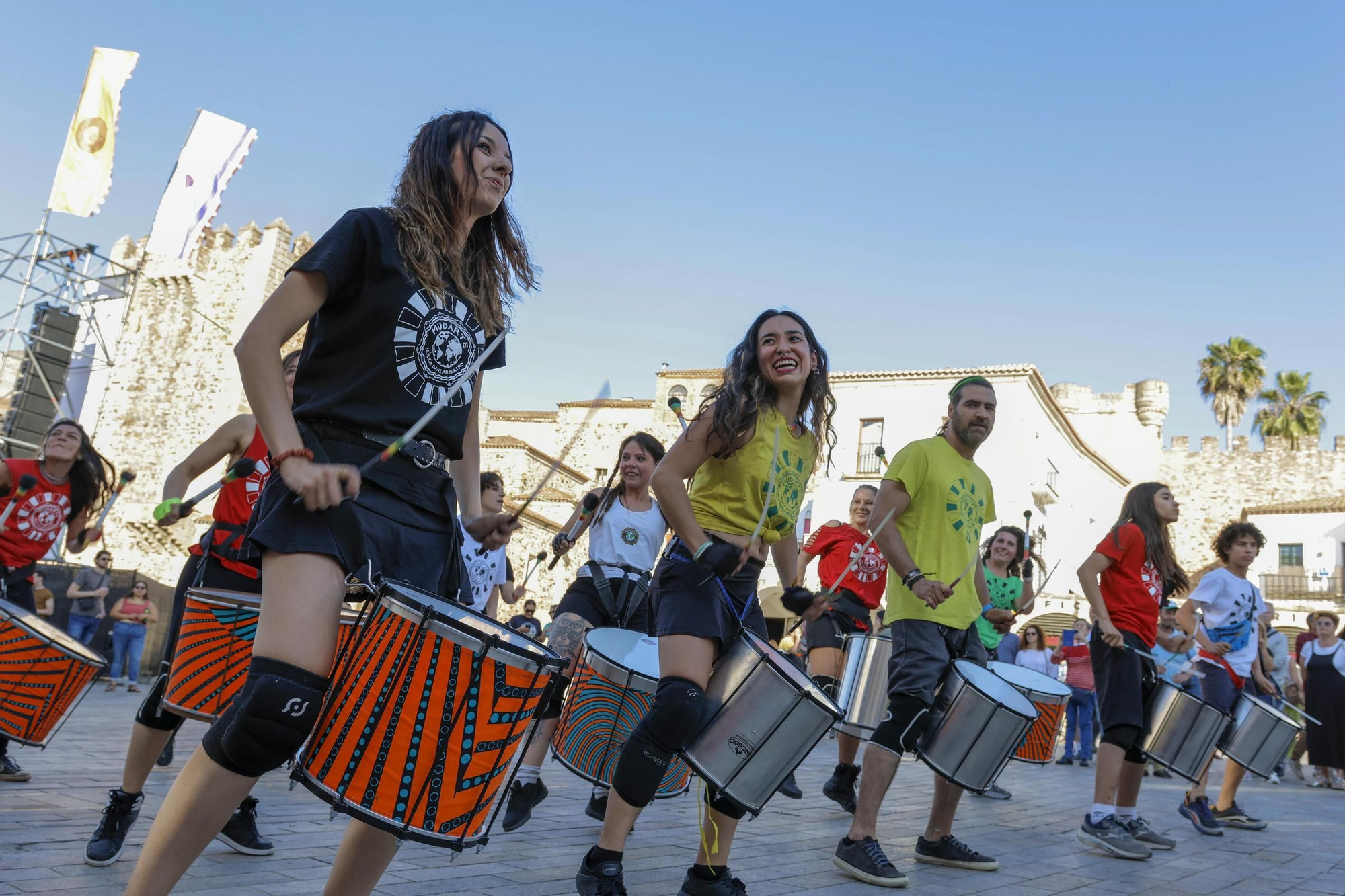 Así fue el primer día del festival Womad en Cáceres