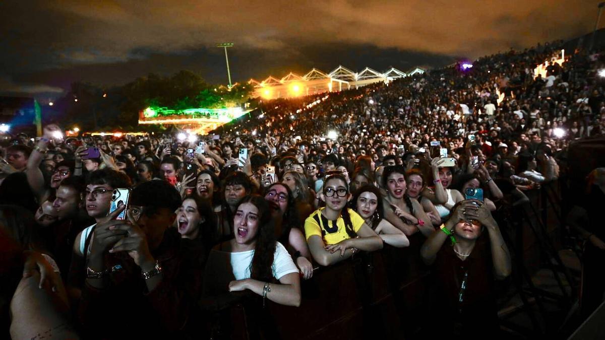 Concierto de Guitarricadelafuente en el Forum dentro de la programación del Festival B.