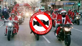 Cambios en la Papanoelada Motera de Vigo: prohibido caramelos y nuevo recorrido por seguridad