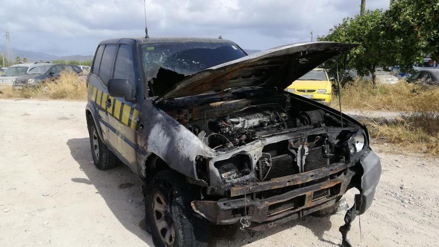 Arrestan a un alemán por pegar fuego a coches del Ibanat