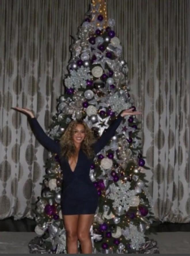 El árbol de Navidad de Beyoncé 2016
