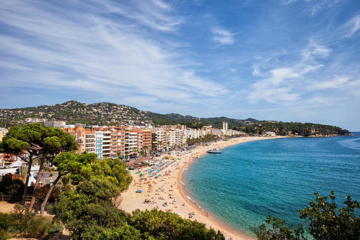 Lloret de Mar, un icono del veraneo catalán por su proximidad a Barcelona.