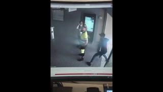 Vídeo | Apuñalado por la espalda un vigilante en la estación de Igualada