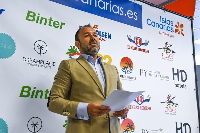 18-06-20 LAS PALMAS DE GRAN CANARIA. LA MINILLA.LAS PALMAS DE GRAN CANARIA. Presentación de la plataforma #MuéveteporCanarias.#MuéveteporCanarias. Una iniciativa que representa la alianza del sector para reactivar el turismo en las Islas con paquetes vacacionales para los residentes. Asistirán los responsables de las empresas participantes ((Viajes Insular, Binter, Fred Olsen, Cicar, Líneas Romero, THe Hoteles, HD Hoteles, Satocan Turistic, Coral Hoteles, Jardín de Tecina, Dreamplace Hotels & Resorts, R2 Hotels y PY Hotels & Resorts).. Fotos: Juan Castro  | 18/06/2020 | Fotógrafo: Juan Carlos Castro