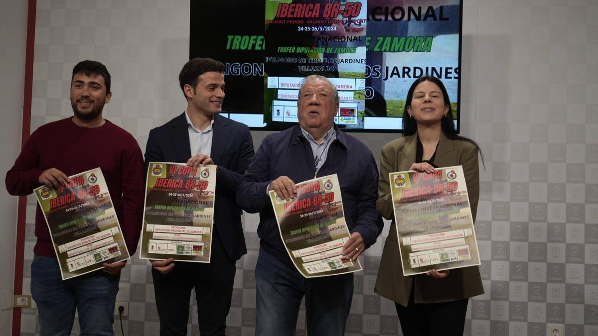 PRESENTACIÓN VI COPA IBÉRICA BR-50 DE TIRO OPEN INTERNACIONAL TROFEO DIPUTACIÓN DE ZAMORA