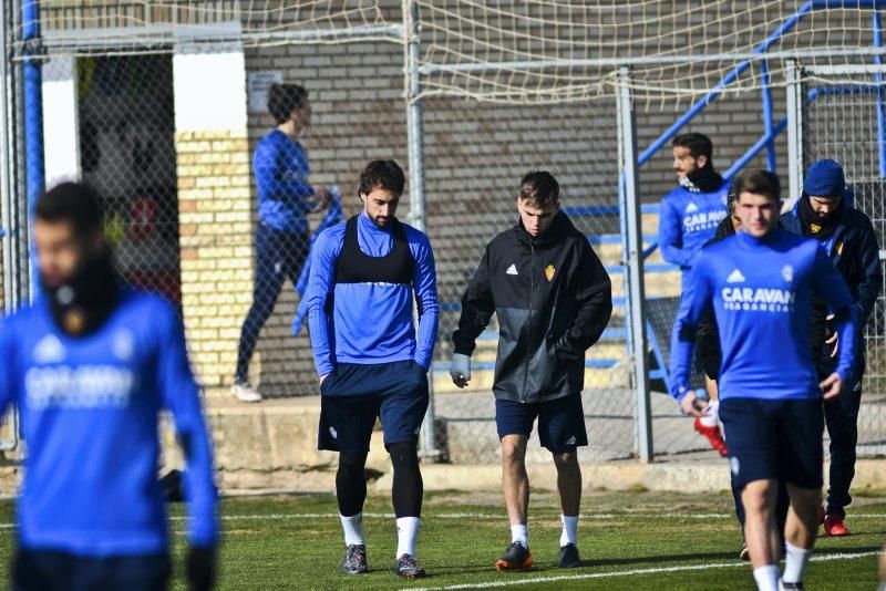 Entrenamiento del Real Zaragoza 24/2/2018