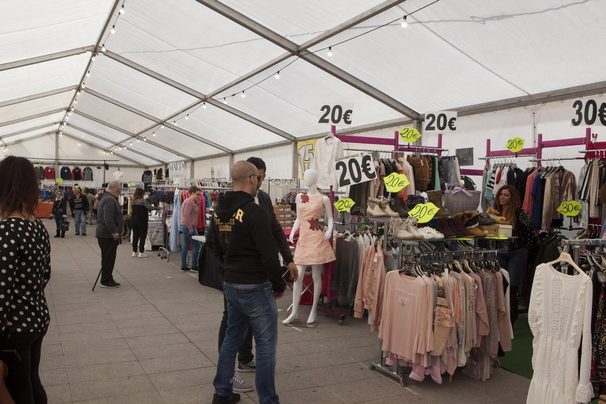 Una feria del stock en Laviana, en una imagen de archivo.