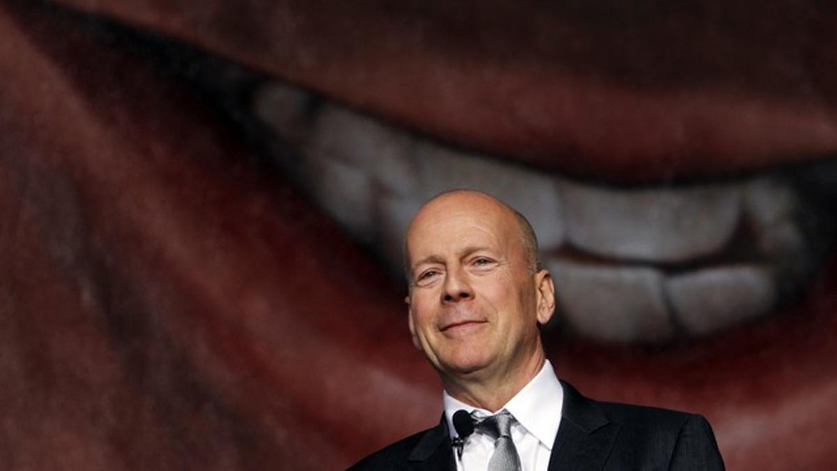 Bruce Willis, fotografiado el pasado día 1 en Los Ángeles, en un acto conmemorativo de los 25 años de 'La jungla de cristal'.