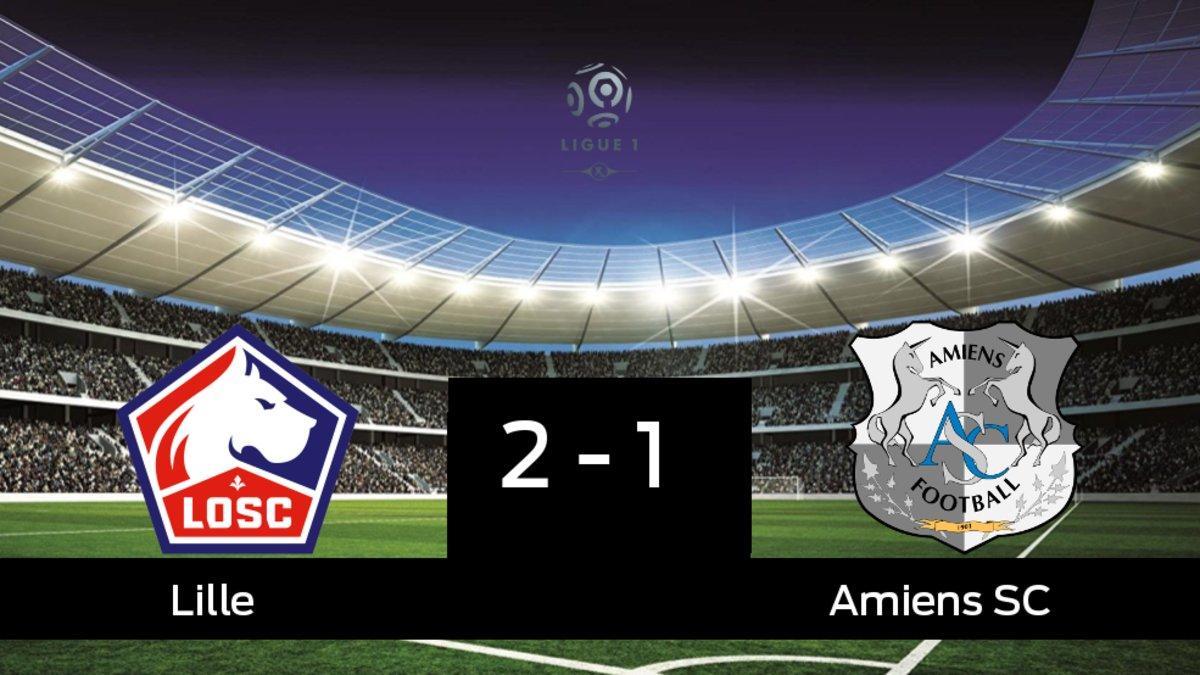 Tres puntos para el equipo local: Lille 2-1 Amiens SC