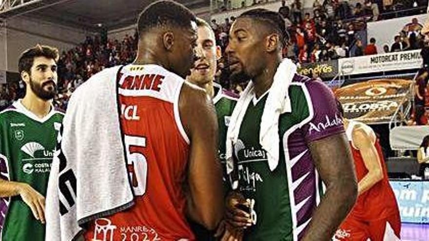 Lalanne i Lessort en el tens Baxi-Unicaja de la temporada passada