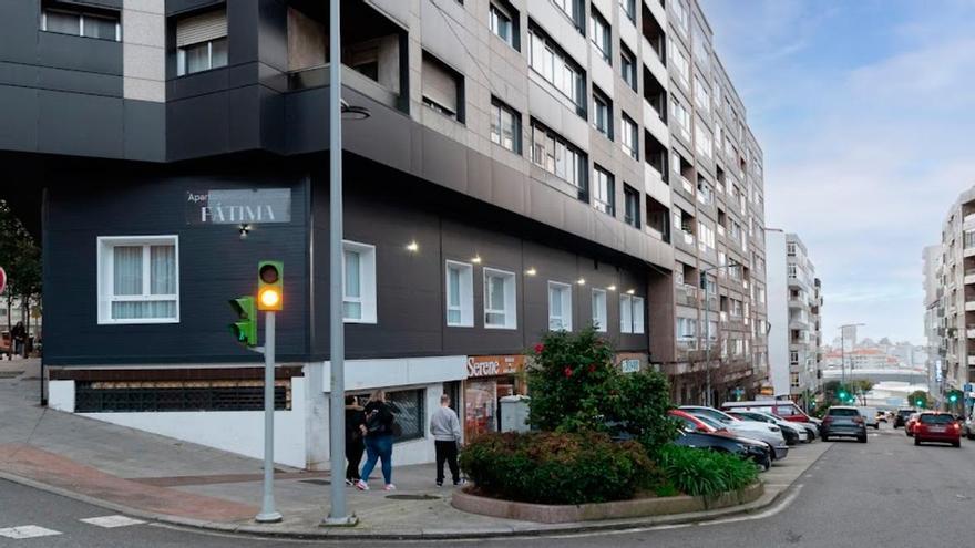 En Vía Norte, en Vigo, reformaron un restaurante para habilitar apartamentos turísticos.