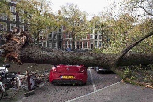 El temporal está dejando cuantiosos daños materiales en el norte de Europa así como nueve víctimas mortales